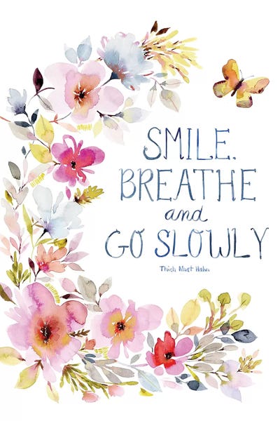 Mental Health Awareness: Smile Breathe by Stephanie Ryan