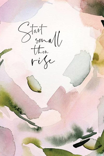 Start Small by Stephanie Ryan canvas print