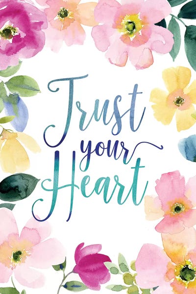 Trust Your Heart by Stephanie Ryan canvas print