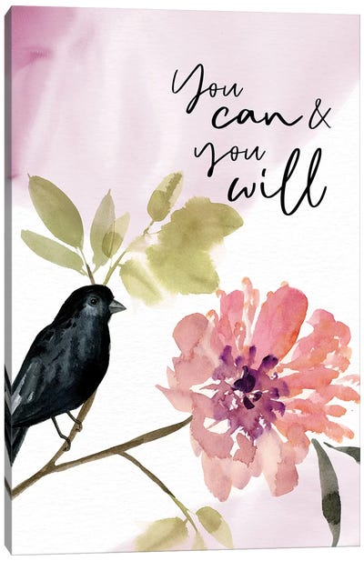 You Can and You Will Canvas Art Print - Stephanie Ryan