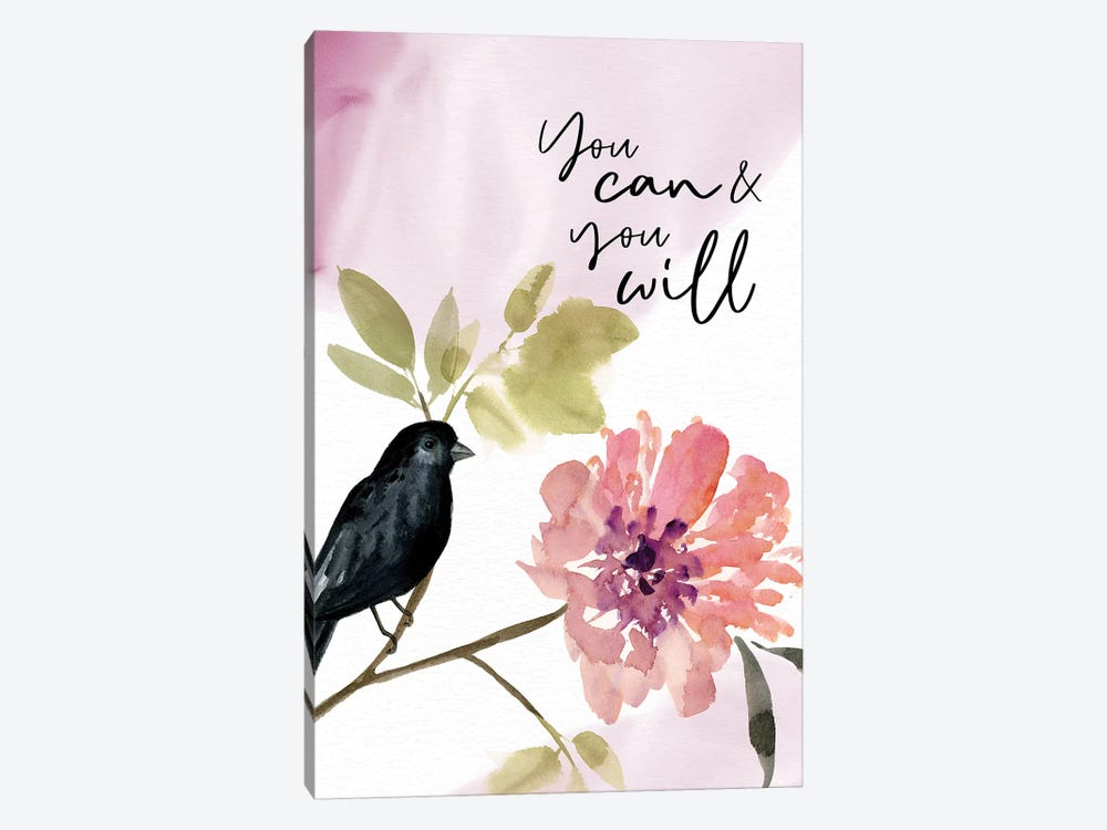 You Can and You Will by Stephanie Ryan 1-piece Canvas Print