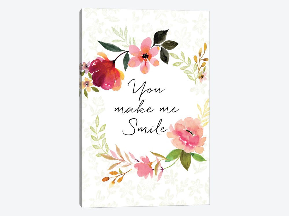 You Make Me Smile by Stephanie Ryan 1-piece Art Print