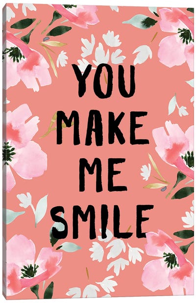 You Make Me Smile II Canvas Art Print - Stephanie Ryan