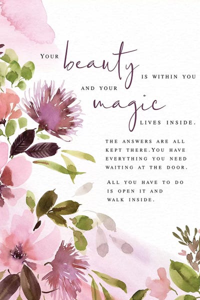 Your Beauty by Stephanie Ryan canvas print