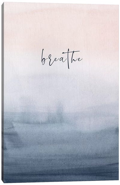 Breathe Doorways Canvas Art Print - Zen Bedroom Art