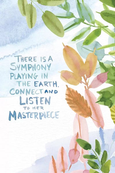 Connect and Listen by Stephanie Ryan canvas print