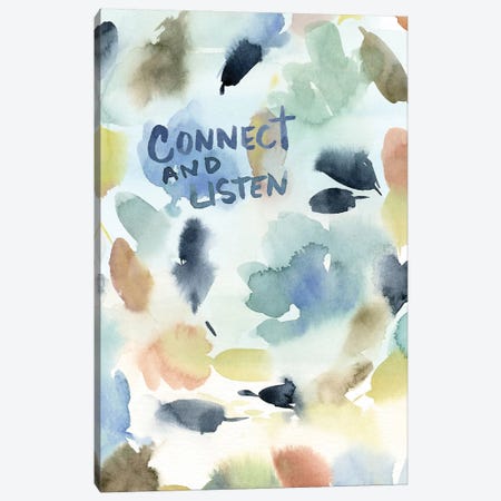 Connect and Listen II Canvas Print #SPN51} by Stephanie Ryan Art Print