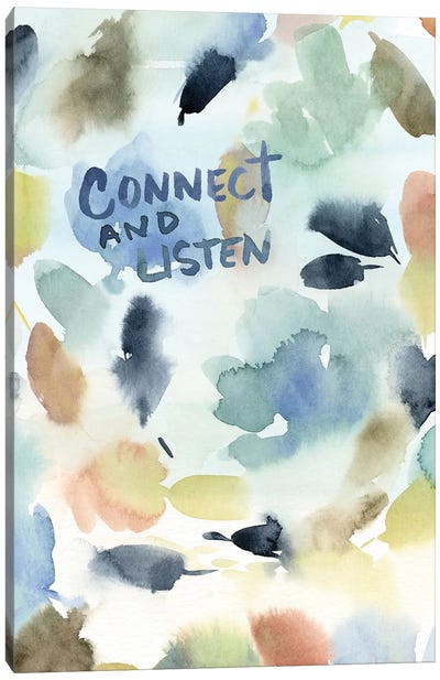 Connect and Listen II Canvas Art Print - Stephanie Ryan