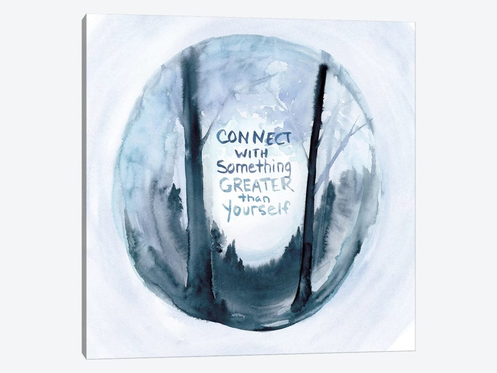 Connect with Something by Stephanie Ryan 1-piece Canvas Artwork