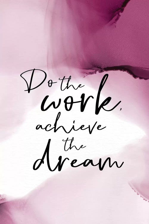 Do the Work by Stephanie Ryan wall art