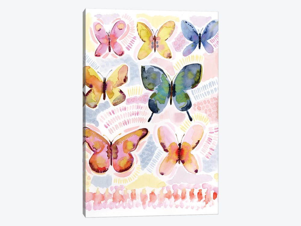 Dreamer Butterflies by Stephanie Ryan 1-piece Art Print