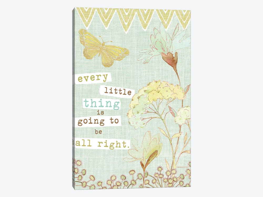 Every Little Thing by Stephanie Ryan 1-piece Canvas Art Print