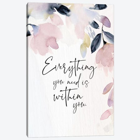 Everything You Need Canvas Print #SPN81} by Stephanie Ryan Canvas Art