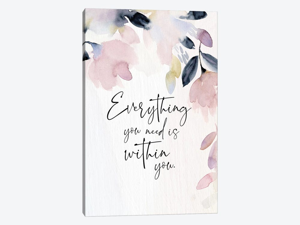 Everything You Need by Stephanie Ryan 1-piece Canvas Art