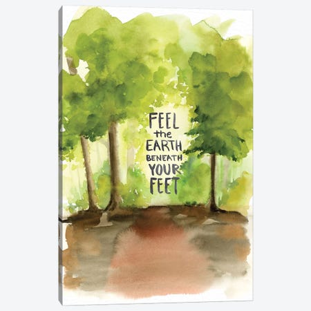 Feel the Earth Canvas Print #SPN82} by Stephanie Ryan Canvas Wall Art