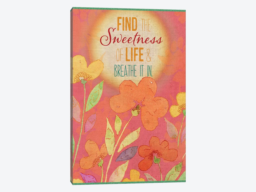 Find the Sweetness by Stephanie Ryan 1-piece Canvas Artwork