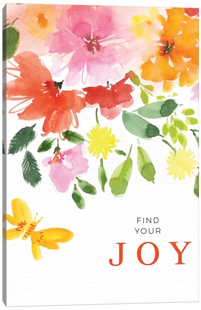 Find Your Joy Canvas Art Print - Stephanie Ryan