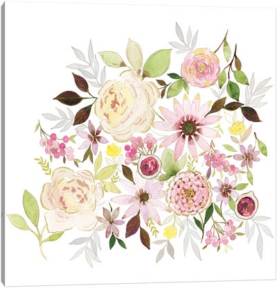 Fresh Cut Bouquet Canvas Art Print - Stephanie Ryan