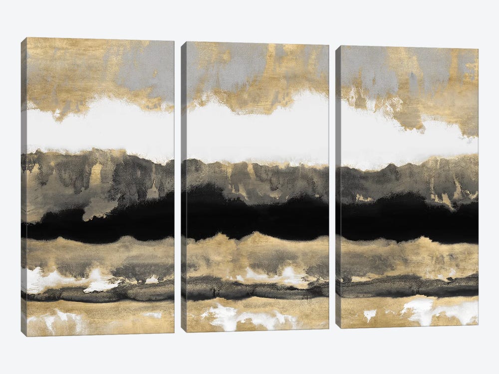 Golden Undertones II by Rachel Springer 3-piece Canvas Wall Art
