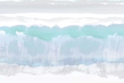 Aqua Undertones by Rachel Springer art print