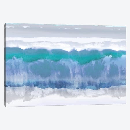 Undertones In Blue Canvas Print #SPR39} by Rachel Springer Canvas Print