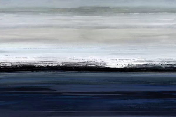 Large Abstract Art - Canvas Prints: At The Edge by Rachel Springer