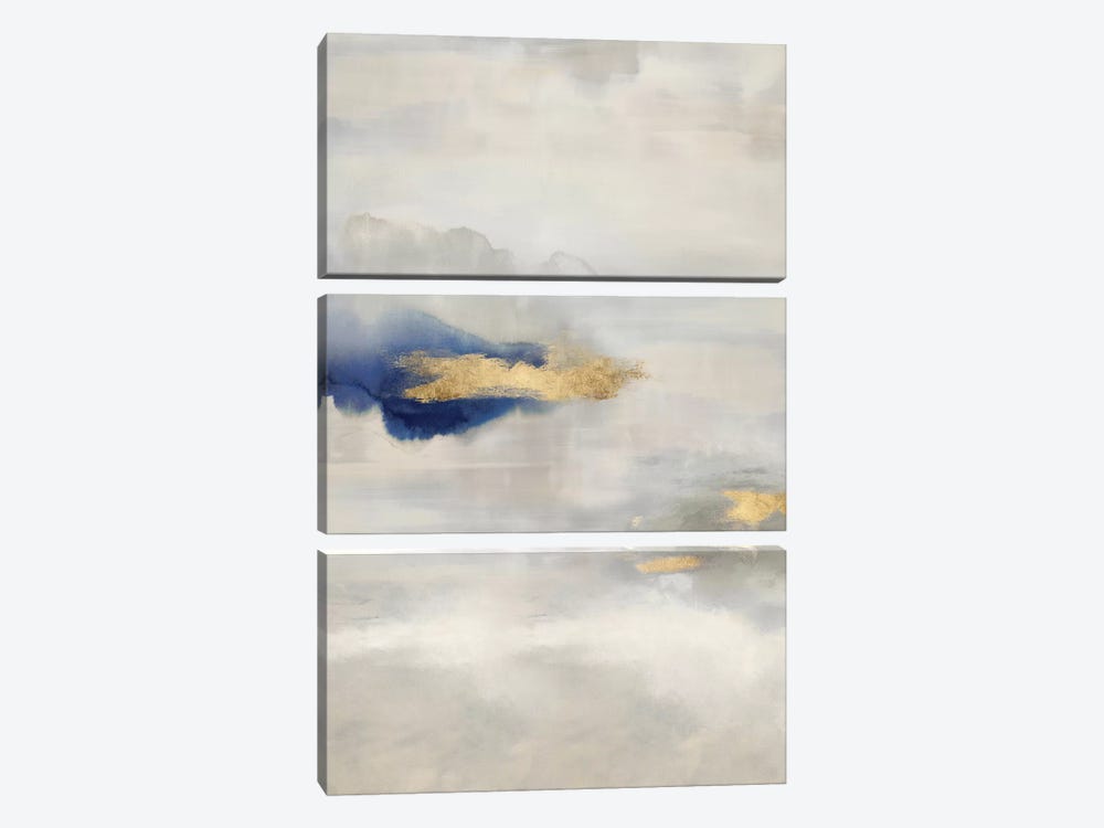 Ethereal with Blue V by Rachel Springer 3-piece Canvas Artwork