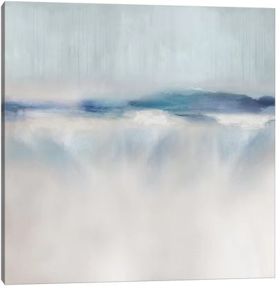 Suspend in Aqua II Canvas Art Print - Rachel Springer