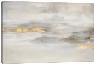 Ethereal in Neutral Canvas Art Print - Abstract Art