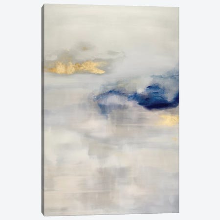 Ethereal with Blue I Canvas Print #SPR66} by Rachel Springer Canvas Art Print