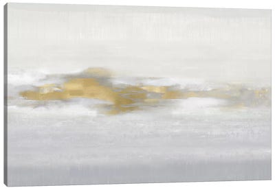 Ethereal with Gold I Canvas Art Print - Gold Abstract Art