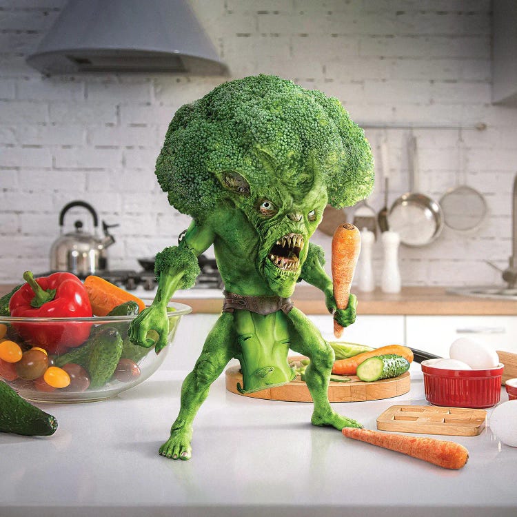 Tiny Kitchen Monster: Broccoli