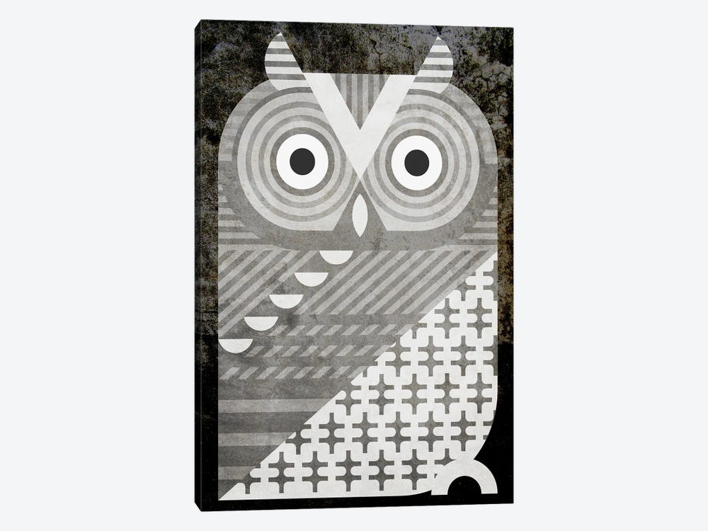 Western Screech Owl by Scott Partridge 1-piece Canvas Print