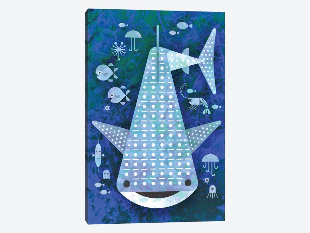 Whale Shark by Scott Partridge 1-piece Art Print