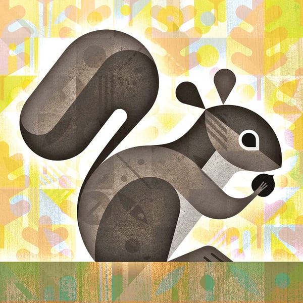 Squirrels: Squirrel II by Scott Partridge