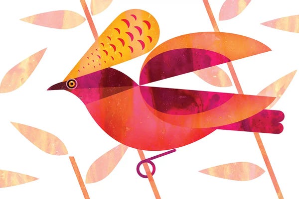 Scott Partridge: Bird Of Paradise II by Scott Partridge