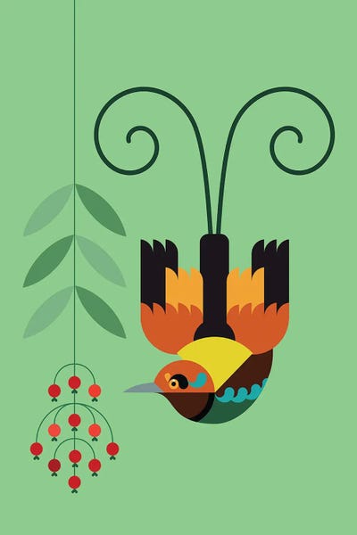 Scott Partridge: Bird Of Paradise V by Scott Partridge