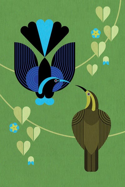 Love Birds: Bird Of Paradise VII by Scott Partridge