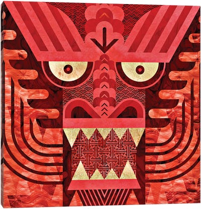Dragon Canvas Art Print - Monster Art