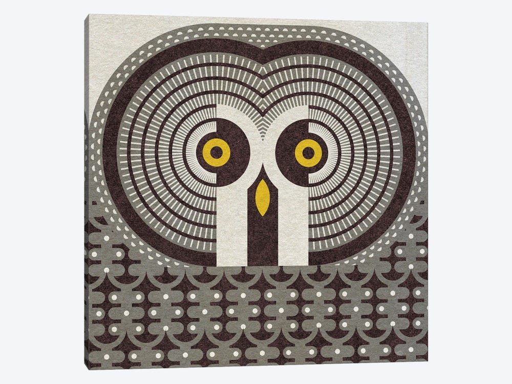 Great Grey Owl by Scott Partridge 1-piece Canvas Artwork
