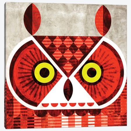 Great Horned Owl Canvas Print #SPT52} by Scott Partridge Art Print