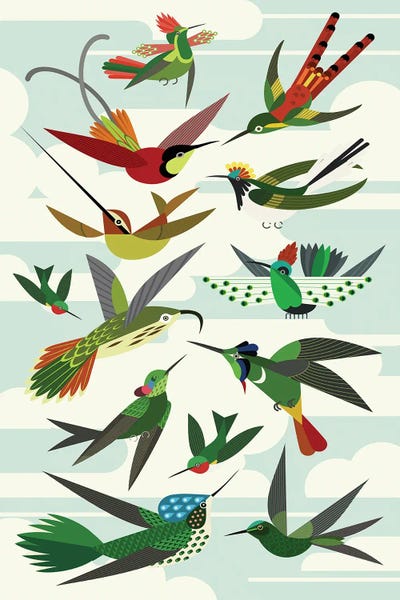 Scott Partridge: Hummingbirds by Scott Partridge
