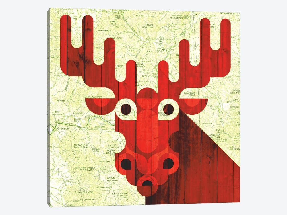 Moose by Scott Partridge 1-piece Canvas Artwork