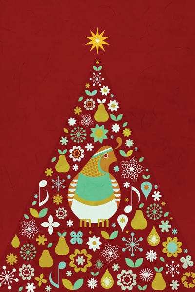 Partridge In Tree by Scott Partridge canvas print