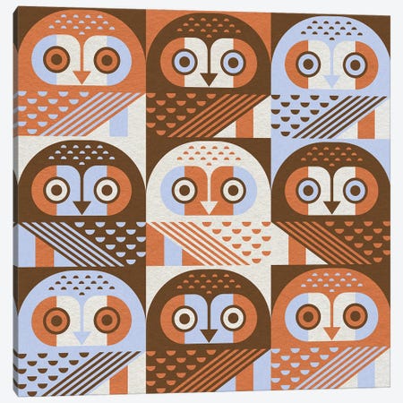 9 Elf Owls Canvas Print #SPT74} by Scott Partridge Canvas Art