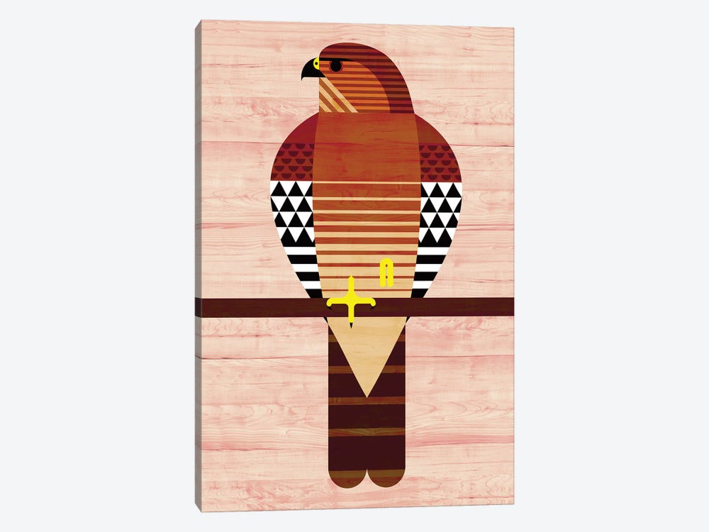 Red Shouldered Hawk by Scott Partridge 1-piece Art Print