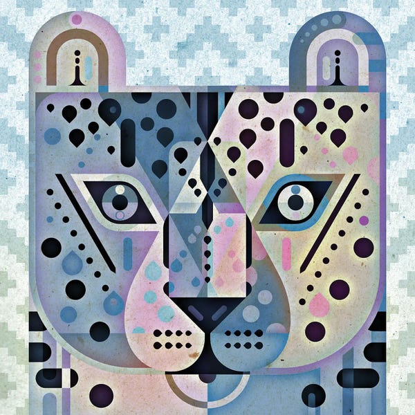 Leopards: Snow Leopard I by Scott Partridge