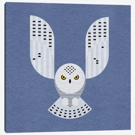 Snowy Owl Canvas Print #SPT92} by Scott Partridge Art Print