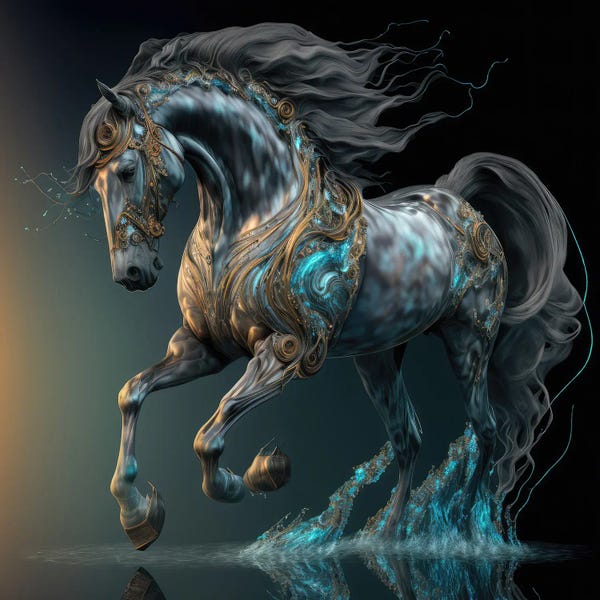 Spacescapes: Elaborate Horse by Spacescapes