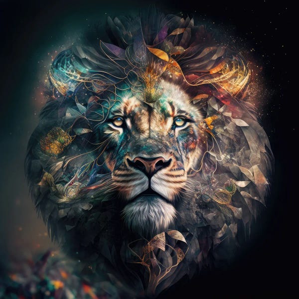 Lions: All Encompassing, Lion by Spacescapes